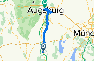 Route in der Bikemap App öffnen