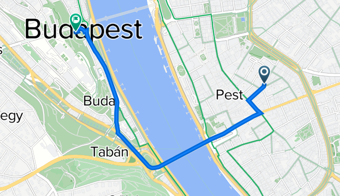 Gerlóczy utca, Budapest to Sikló utca, Budapest