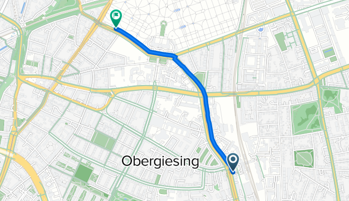 Giesinger Bahnhofplatz 2, München nach St-Bonifatius-Straße 20, München
