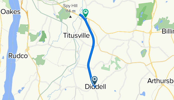 Dutchess Rail Trail 410, Wappinger to Patrick Lane 8, Poughkeepsie