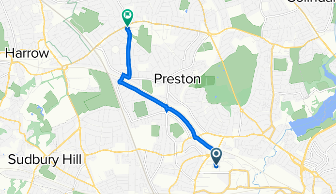 21 Olympic Way, Wembley to 60–98 Woodgrange Ave, Harrow