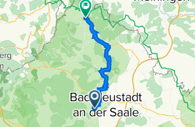 Route in der Bikemap App öffnen
