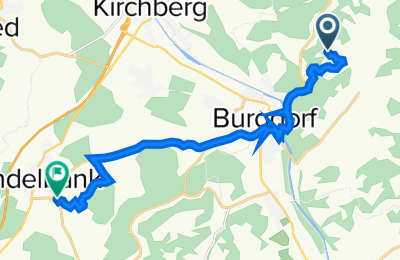 Route in der Bikemap App öffnen