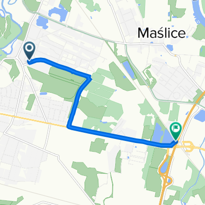 Rodzynkowa 2, Wrocław do Warciańska 6a, Wrocław