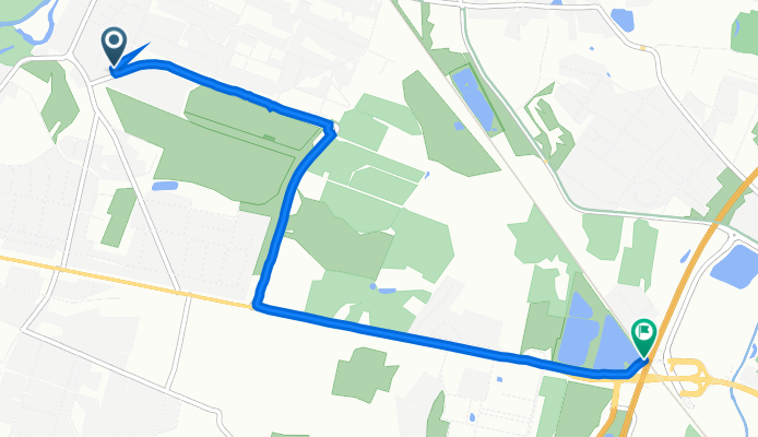 Rodzynkowa 2, Wrocław do Warciańska 6a, Wrocław