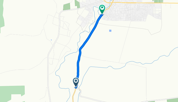 De R409, Sidi Slimane à Avenue Mohamed V, Sidi Slimane