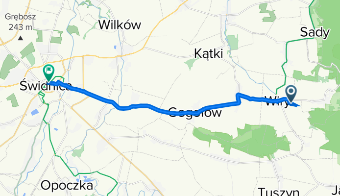 Wiry 25B, Marcinowice do Pańska 2A–2B, Świdnica
