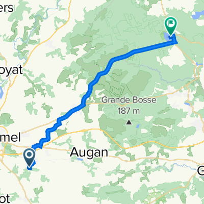 Limel 6, Ploërmel to Place du Roi Saint-Judicael 9, Paimpont