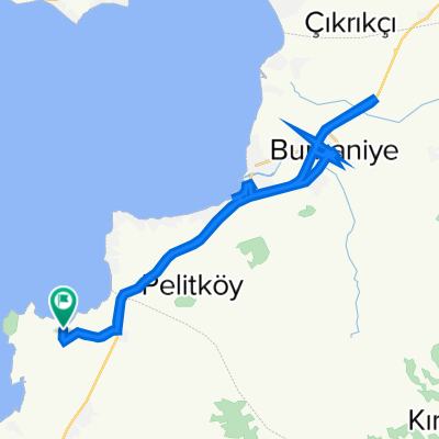 Çetir Cd. 6, Gömeç to Çetir Cd. 8. Sk., Gömeç