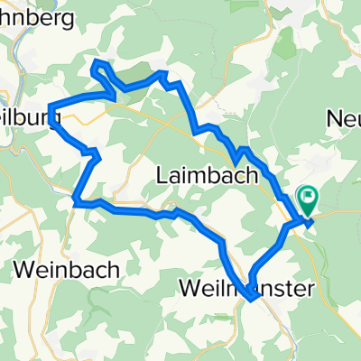 Backhausweg 2, Weilmünster nach Sonnenweg 5, Weilmünster
