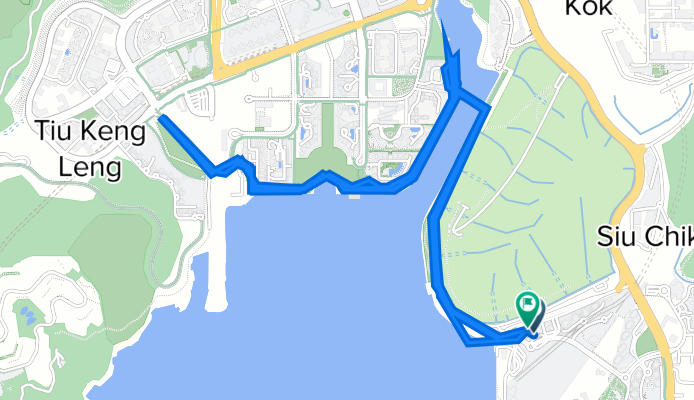 Lohas Park Road, Tseung Kwan O to Lohas Park Road, Tseung Kwan O