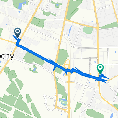 Podborska 4, Warszawa do Wołoska 12, Warszawa