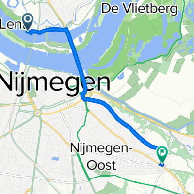 Oosterhoutsedijk 76–82, Lent naar Holleweg 1–25, Nijmegen