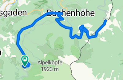 Route in der Bikemap App öffnen
