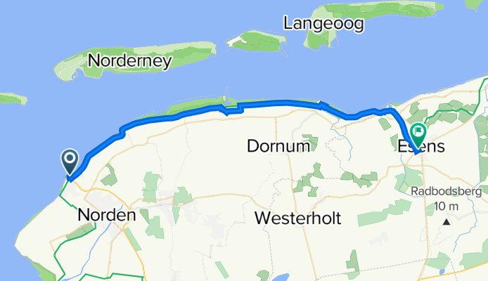 Am Fischereihafen, Norden nach L 6, Esens