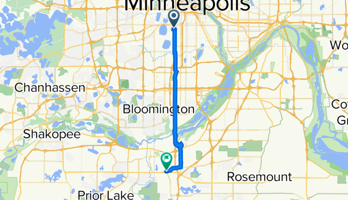 3224 Bryant Ave S, Minneapolis to 2032 CR-42 W, Burnsville