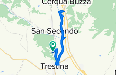 Route in der Bikemap App öffnen
