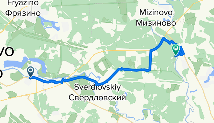 Мостик над Ворей.