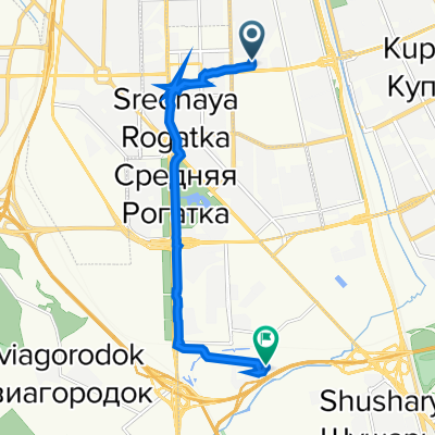 59.854° N 30.343° W до 59.814° N 30.346° W