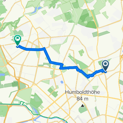 Kavalierstraße 2, Berlin to Am Nordgraben 2, Berlin