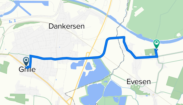 Viktoriastraße 59, Minden nach Tannenweg 12, Bückeburg