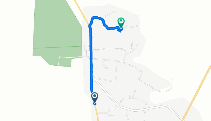 DN65A 657, Strâmbeni to Drum fără nume, Strâmbeni