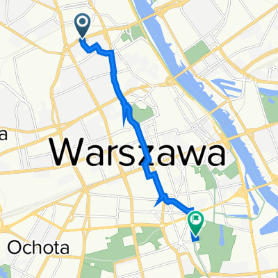 Zygmunta Słomińskiego 15, Warszawa do Aleje Ujazdowskie, Warszawa