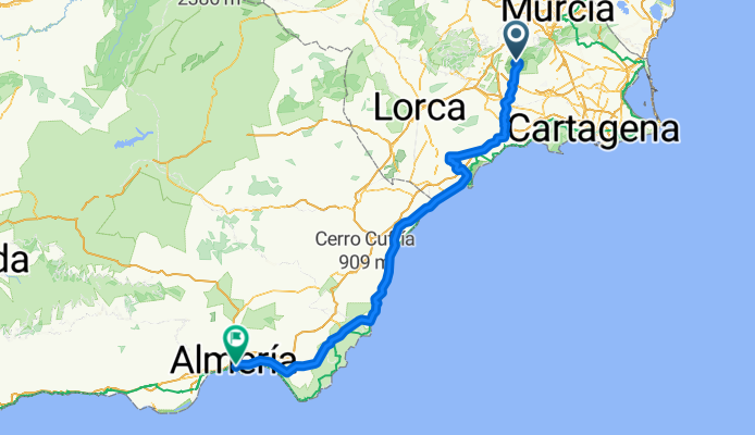 Vuelta_ Almería - Carrascoy