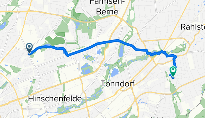 Werner-Otto-Straße 49, Hamburg nach Köpenicker Straße 77D, Hamburg