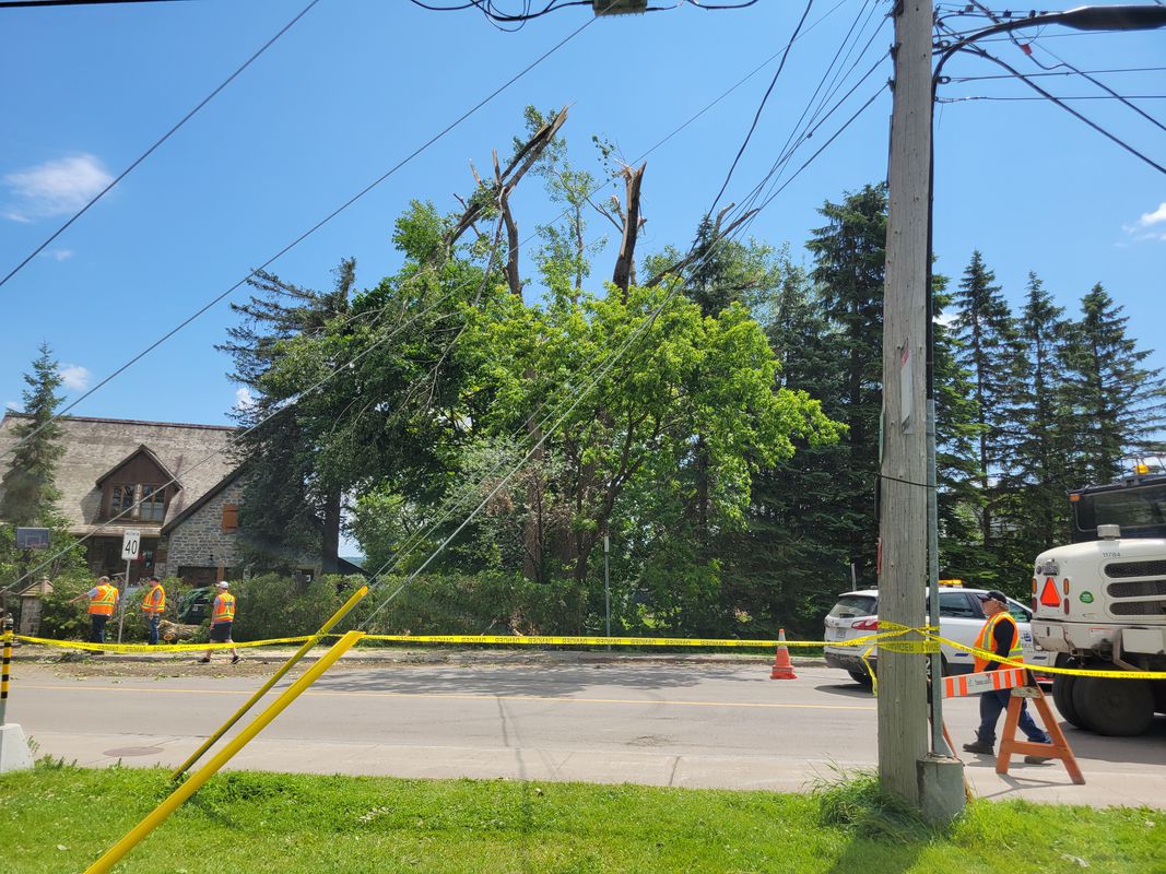Plage Jacques Cartier dégâts tempetes