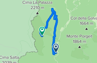 Route in der Bikemap App öffnen