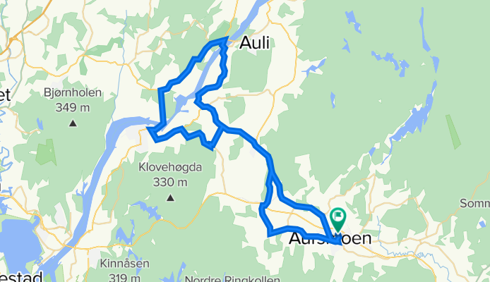 Aurskog, Blaker, Rånåsfoss, Sørumsand runden