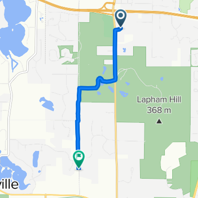 296 S Genesee St, Delafield to S13W33650 US-18, Oconomowoc