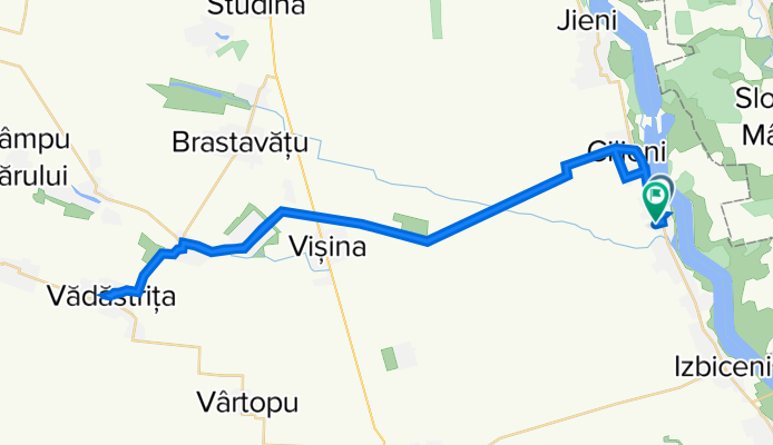 Strada Mihai Viteazul 253, Potlogeni to Strada Mare 100, Potlogeni