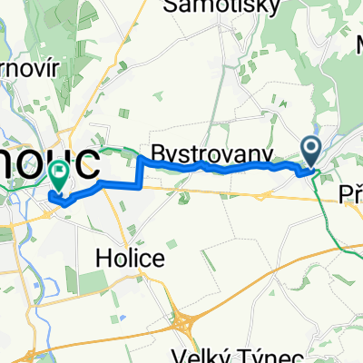 8 km VB - Olomouc (Kaufland)