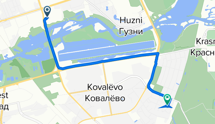 вуліца 28 Ліпеня, Brest to вуліца Надзеі, Brest