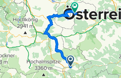 Route in der Bikemap App öffnen