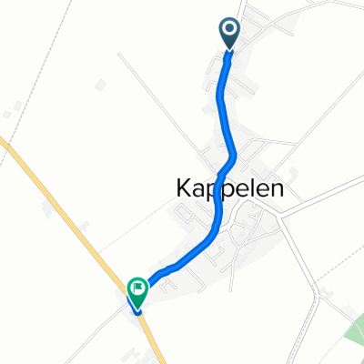 Dorfstrasse 99a, Kappelen nach Bielstrasse 12, Kappelen