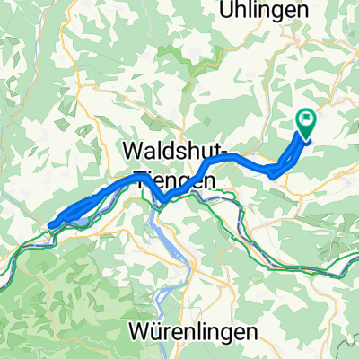 Tour 014 - Schwerzen -Albbruck - Schwerzen