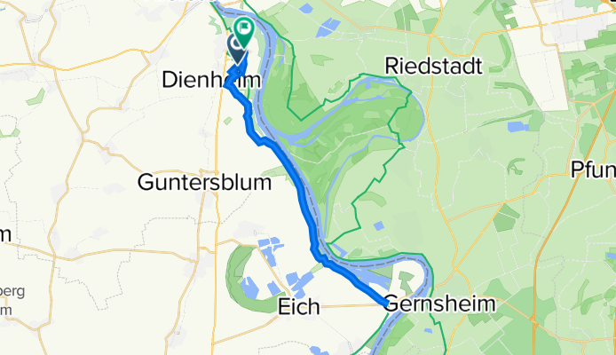 Oppenheim nach Fritz-Rüffer-Straße 12, Oppenheim