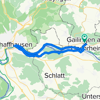 Hauptstraße 21, Gailingen am Hochrhein to Hauptstraße 21, Gailingen am Hochrhein