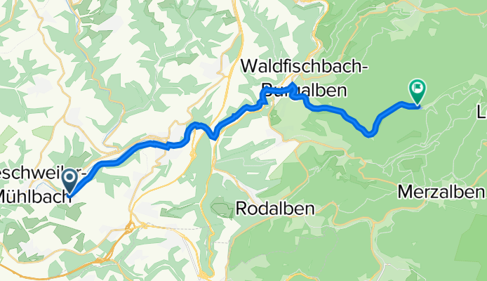 Flurstraße 2, Rieschweiler-Mühlbach nach K32, Heltersberg