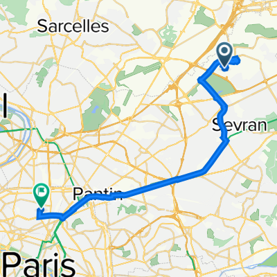 De Messe JEC World, Villepinte à Rue Poulet 37, Paris