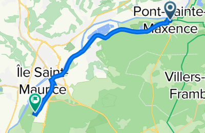 Route in der Bikemap App öffnen