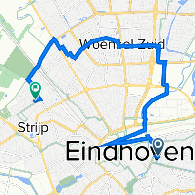 Gasfabriek 1, Eindhoven naar Fosforstraat 40, Eindhoven