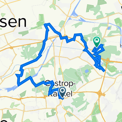 Neptunstraße 42, Castrop-Rauxel nach Zechenstraße 2a, Castrop-Rauxel