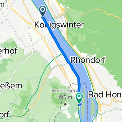 John-Jay-McCloy-Ufer, Bonn to Mainzer Straße 89, Remagen