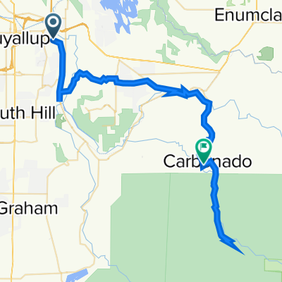 47.184° N -122.245° W to 47.077° N -122.056° W