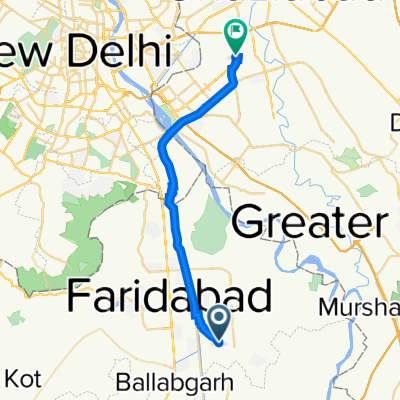 Y6, Faridabad to B Block Road A-9030, Noida