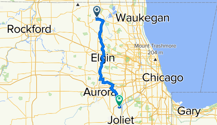 7705 Pamela Dr, Wonder Lake to 702 Roof Ave, Romeoville